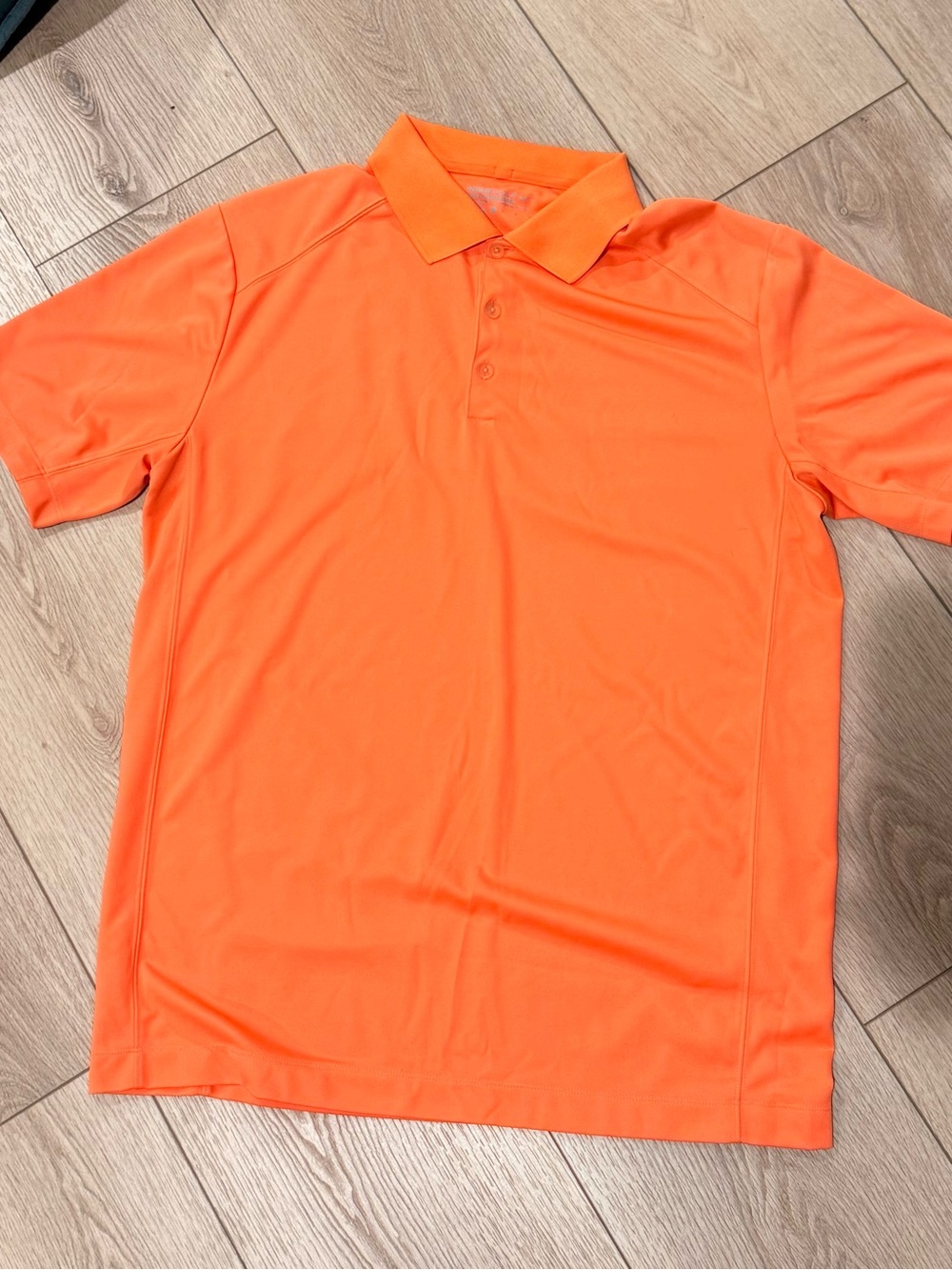 Nike Men's Polo Shirt - Bright Orange